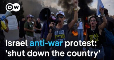 Anti-government protest in Israel demand hostage deal and end to war in Gaza | DW News