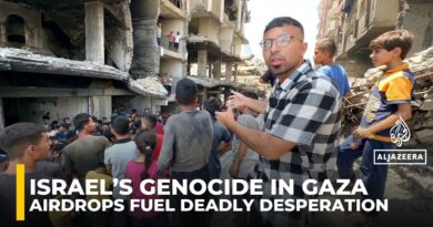 Apocalyptic scenes in Gaza City: Aid airdrops turn deadly, crowds battle to survive amid famine