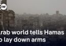 Arab states back call for Hamas to disarm | DW News