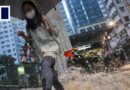Black rainstorm warning grinds Hong Kong to a halt, again