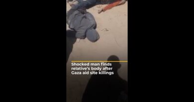 Bodies seen at Gaza aid sites as more than 50 killed looking for food
