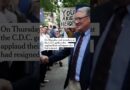 CDC Workers Hold ‘Clap-Out’ for Top Officials Who Resigned