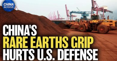 Chinese Mineral Grip Threatens US Defense Industry