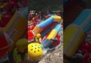 Chinese tourists stranded while rafting in valley #shorts
