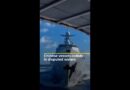 Chinese vessels collide in disputed South China Sea | AJ #shorts