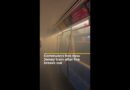 Commuters flee New Jersey train after fire breaks out | AJ #shorts