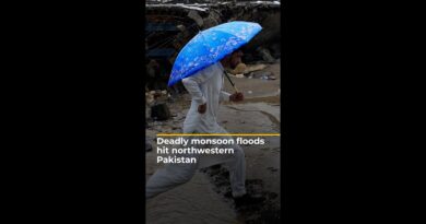 Deadly flooding wipes out villages in northwestern Pakistan | AJ #shorts
