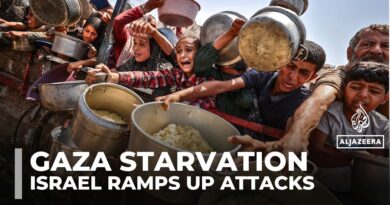 Displaced Palestinians in Gaza City battle hunger as Israeli ground operations intensify
