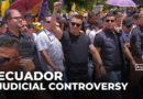 Ecuador’s President Noboa leads rally against Constitutional Court over security laws
