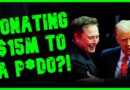 Elon Donates $15 MILLION To Trump After Calling Him A P*do | The Kyle Kulinski Show