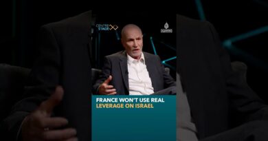 France won’t use real leverage on Israel | Centre Stage shorts