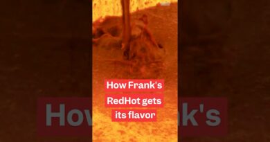 Frank’s RedHot is the most popular hot #sauce in America. Here’s how it gets its #flavor. #hotsauce