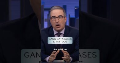 Gang Databases & Tattoos #lastweektonight