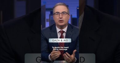 Gaza & Aid #lastweektonight