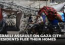 Gaza City residents flee as Israeli forces escalate their assault