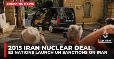 Germany, France, UK trigger process to reimpose sanctions on Iran