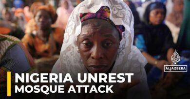 Gunmen kill at least 27 in mosque attack in northern Nigeria, officials say