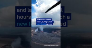 Hawaii’s Kilauea volcano spews lava again | DW News