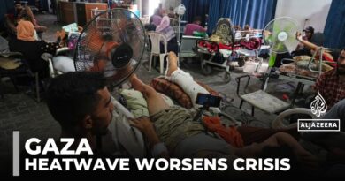 Heatwave grips Gaza: Displaced families struggle with soaring temperatures