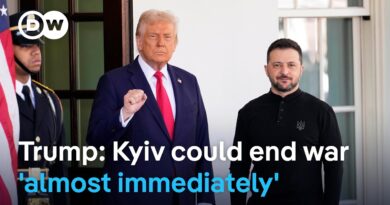 How important is it to Donald Trump to broker a peace deal between Russia and Ukraine? | DW News