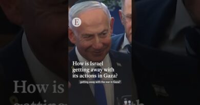 How is Israel getting away with its actions in Gaza?