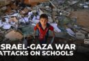 HRW report accuses Israel of unlawful strikes on Gaza schools sheltering displaced Palestinians