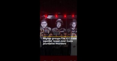 Human rights groups file ICC case against Israel over Gaza journalist murders | AJ #shorts