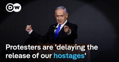 Hundreds of thousands of Israeli protesters demand end to Gaza war  | DW News