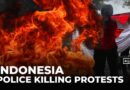 Indonesia anti-govt protests: Anger grows after ride-share driver killed by police