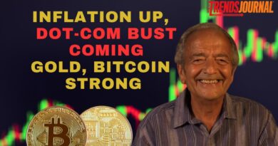 INFLATION UP, DOT-COM BUST COMING, GOLD AND BITCOIN STRONG