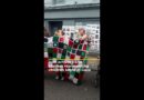 Irish activists knit blanket representing children killed in Gaza