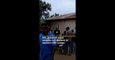 ISIL-backed rebels kill dozens in a week of attacks in DR Congo | AJ #shorts