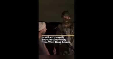 Israeli army expels Bedouin community in West Bank | AJ #shorts