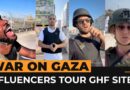 Israeli army takes influencers to see controversial GHF food aid in Gaza | Al Jazeera Newsfeed