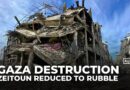 Israeli bombardment turns Gaza City’s Zeitoun from a lively neighbourhood into rubble