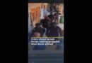 Israeli forces seen raiding occupied West Bank school | AJ #shorts