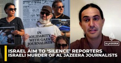 Israeli journalist says Gaza media ban and killings aim to ‘silence’ reporters