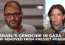 Israeli MP removed from Knesset podium after quoting writer who called Israel’s war on Gaza genocide