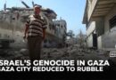 Israeli strikes flatten northern Gaza neighbourhoods, leaving hospitals and homes in ruins