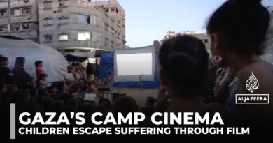 Israel’s genocide in Gaza: Camp Cinema offers children stolen moments of innocence