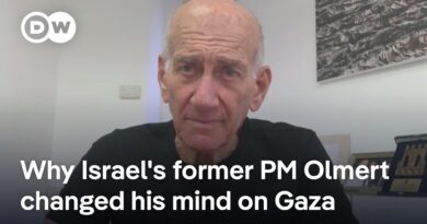 ‘It is a really bad idea’ Former Israeli PM Olmert on Netanyahu’s Gaza plans | DW News