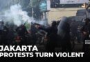 Jakarta rocked by violent protests over rising costs and police violence