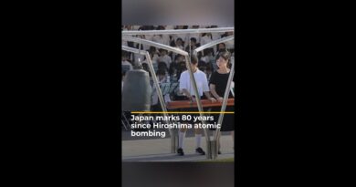 Japan marks 80 years since Hiroshima atomic bombing | AJ #shorts