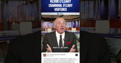 Kevin O’Leary’s Bitcoin & Ethereum strategy