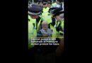London police arrest hundreds at Gaza protest supporting Palestine Action | AJ#shorts