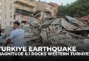 Magnitude 6.1 earthquake shakes Sindirgi in western Turkiye, felt as far as Istanbul