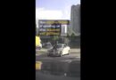 Man clings to bonnet of speeding car after argument with girlfriend