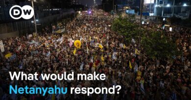 Mass protest in Israel against Netanyahu’s Gaza City occupation plan | DW News