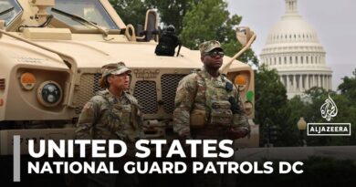 More US National Guard troops deployed across Washington, DC amid crackdown