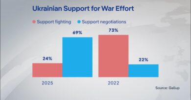 New poll shows drastic decline of Ukrainian’s support for war effort | DW News